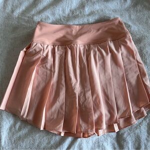 Peach Tennis Skirt